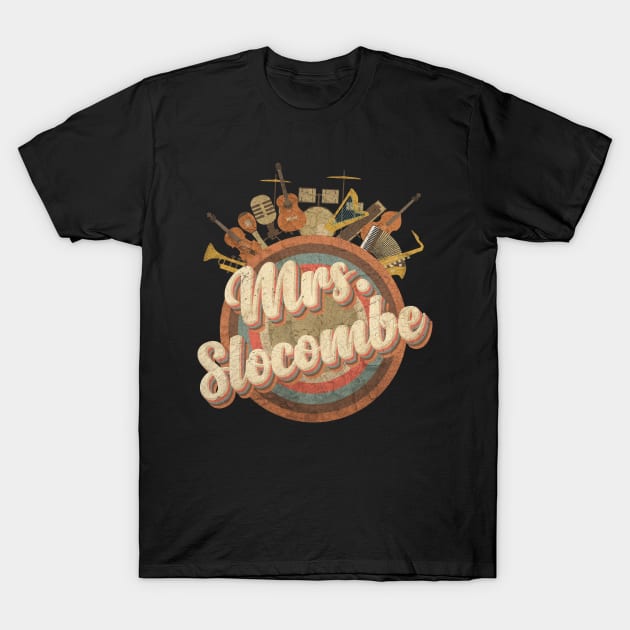 Music Tour Vintage Retro // Mrs. Slocombe T-Shirt by kumurkumur